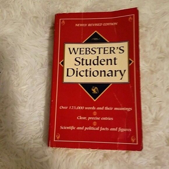 Websters dictionary and other facts in the back presidents music money - Picture 1 of 15